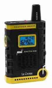 La Crosse 810-805 NOAA/AM/FM Weather RED Alert Super Sport Radio