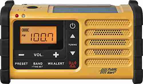 sangean mmr 88 amfmweatheralert emergency radio solarhand
