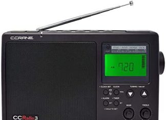 CCRadio 3 with Bluetooth NOAA Weather