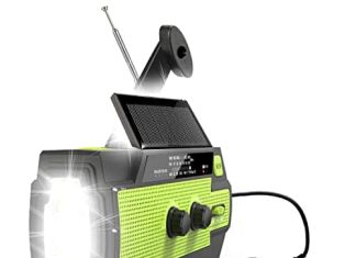 emergency crank weather radio 4000mah solar hand crank portable amfmnoaa