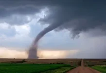 tornado on ground