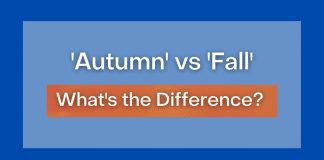 Fall vs. Autumn Understanding the Distinction