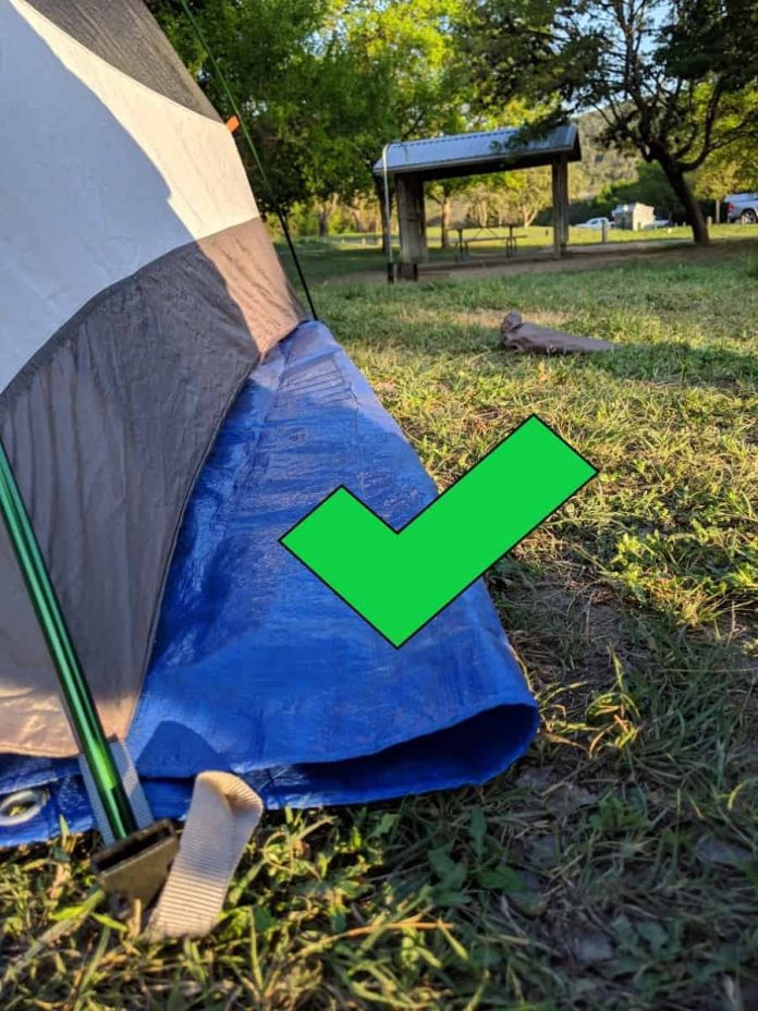 do you need a tarp under your tent 4