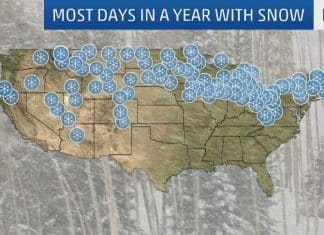 the 10 snowiest cities in the us what city has the most snowfall 2