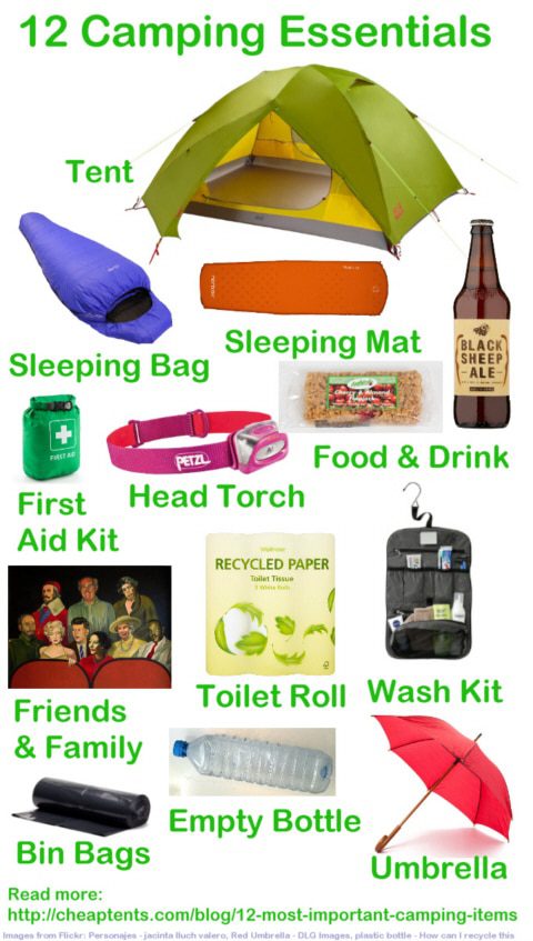 What Are The Five Important Things To Bring Camping?