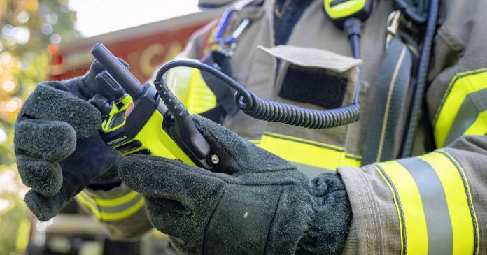 what radios do firefighters use 3
