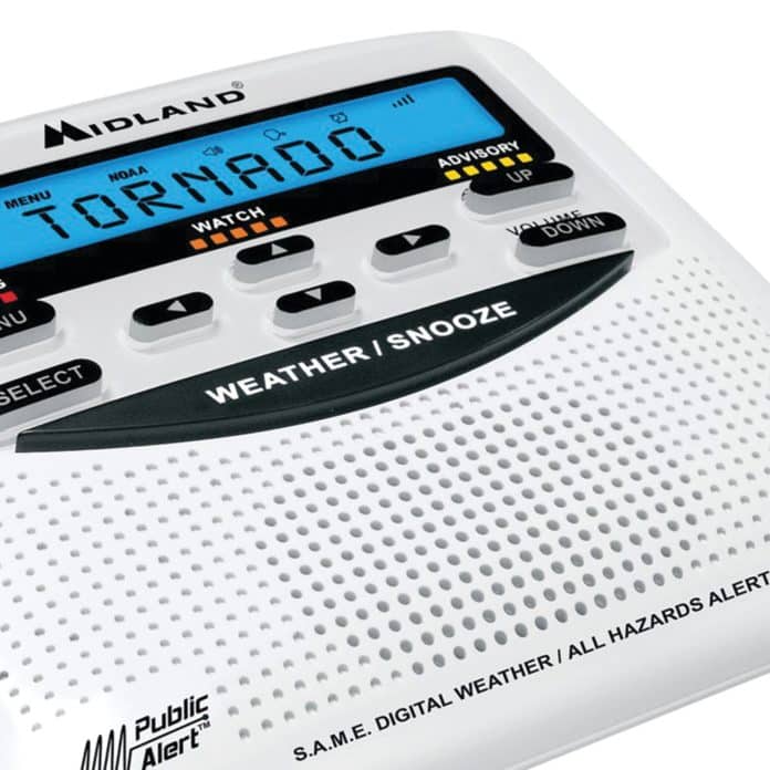how much is a noaa weather radio with tone alert