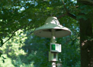 should weather stations be in sun or shade