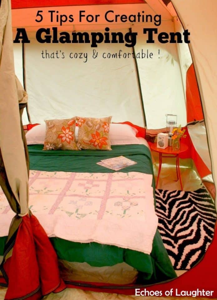 what can i take to make camping comfortable 4