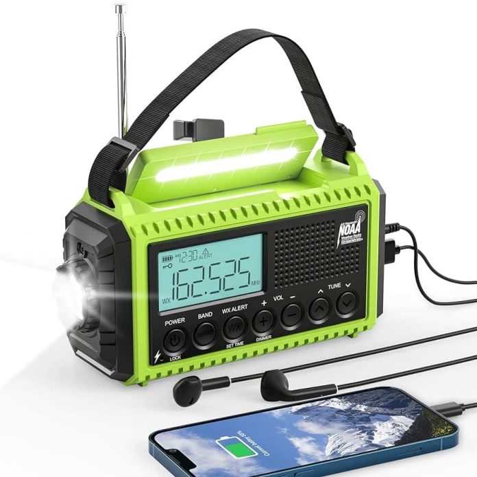 how can i power a weather radio in a power outage 3