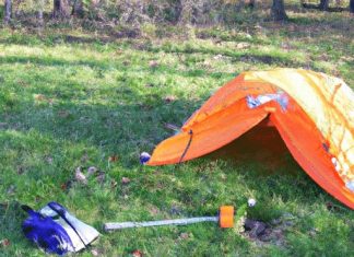 how do i properly set up a camping tarp for shelter