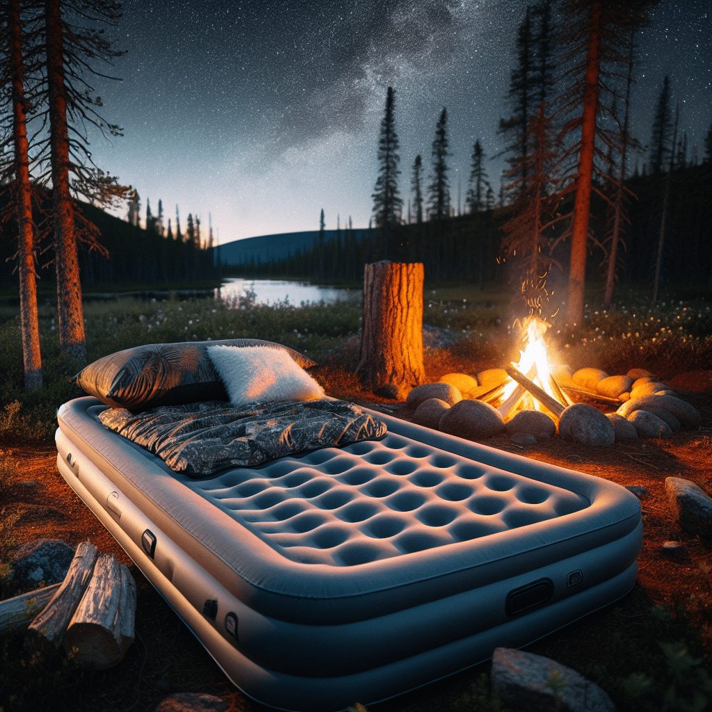 Air Mattress - Sleep Comfortably On An Inflatable Mattress Designed For Camping