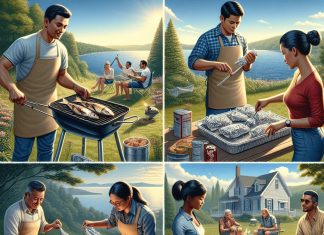 aluminum foil cook bake and grill with an outdoor cooking essential 1