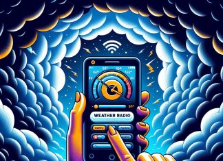 are there any apps that integrate with emergency weather radios 1