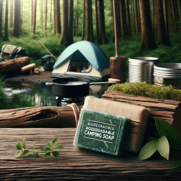 biodegradable camping soap clean dishes and hands without harming the environment