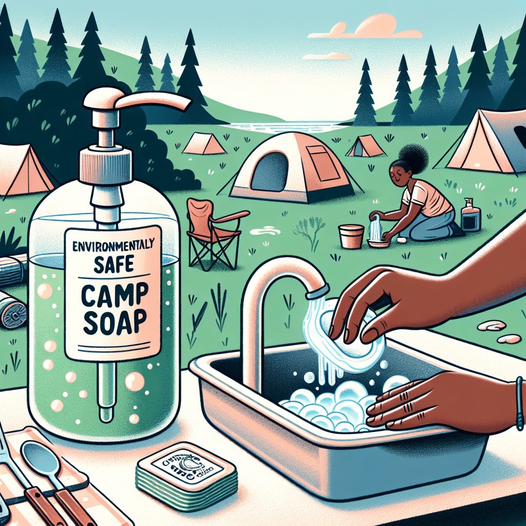 Camp Soap - Clean Dishes And Hands With Environmentally Safe Camping Soap