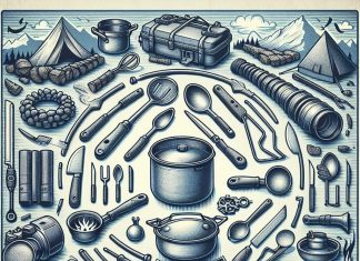 camp utensils serve cook and eat meals with durable cutlery and tools 1