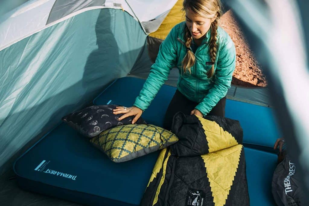 Camping Pillow - Cushion Your Head For A Good Nights Sleep With An Inflatable Or Compressible Pillow