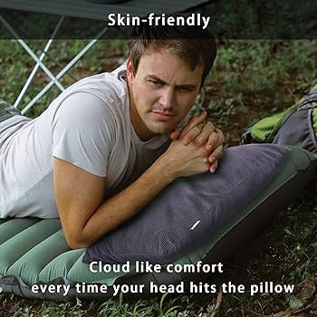 Camping Pillow - Cushion Your Head For A Good Nights Sleep With An Inflatable Or Compressible Pillow