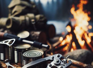 can opener easily open canned foods while camping or backpacking 2
