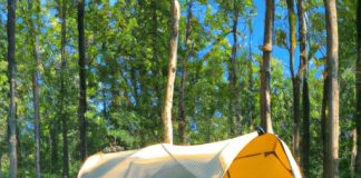 can you recommend a camping shelter suitable for a large group