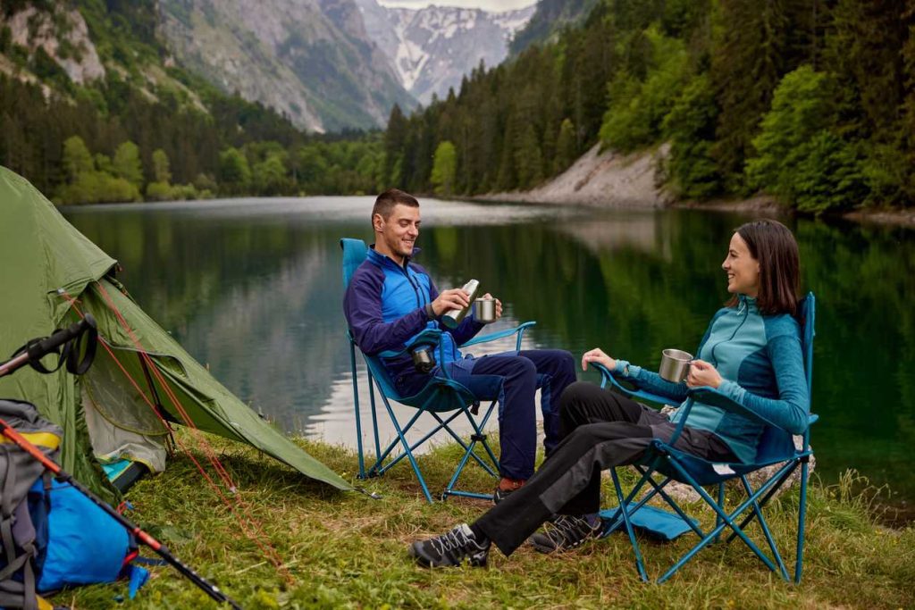 Folding Camp Chair - Relax In Comfort Around The Campfire With A Portable Chair