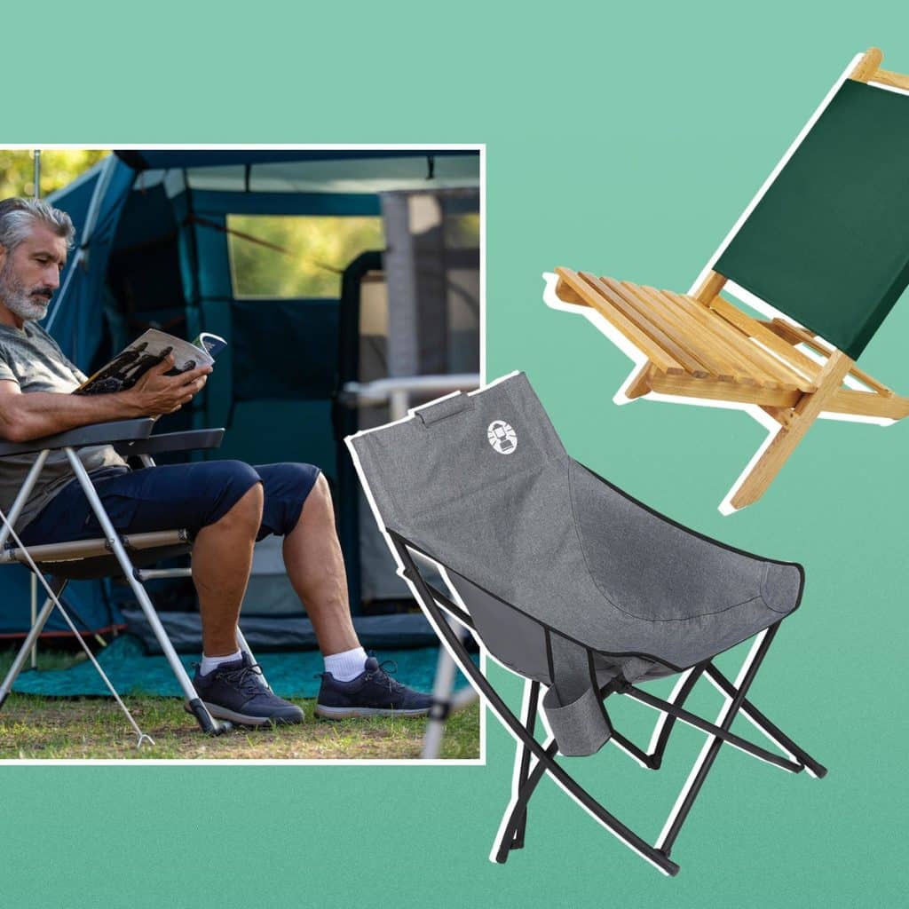 Folding Camp Chair - Relax In Comfort Around The Campfire With A Portable Chair