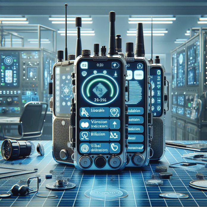 how do emergency radios alert those with hearing disabilities 2