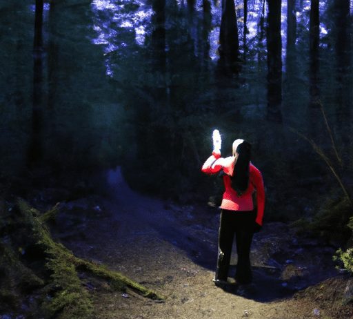 led headlamp hands free illumination for hiking camp chores and nighttime visibility
