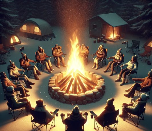staying warm while camping a guide to cold weather camping