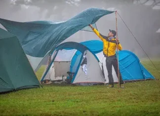 whats the best way to secure a camping tent in windy conditions 1