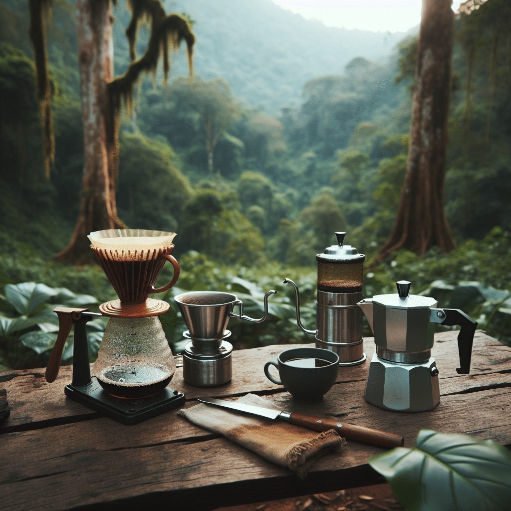 Camp Coffee Maker - Brew Fresh Coffee At Your Campsite With A Pour Over Or Percolator