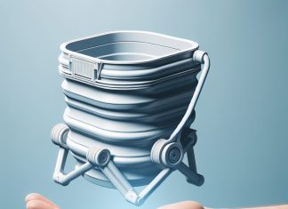 collapsible water bucket carry water easily with a foldable plastic bucket 4