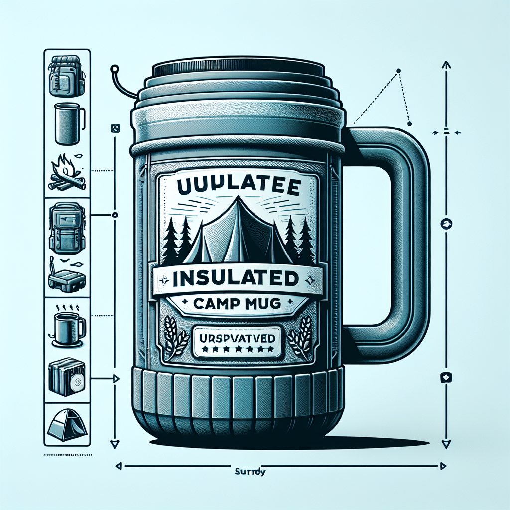 Insulated Camp Mug - Enjoy Hot Or Cold Drinks In A Durable, Insulated Mug