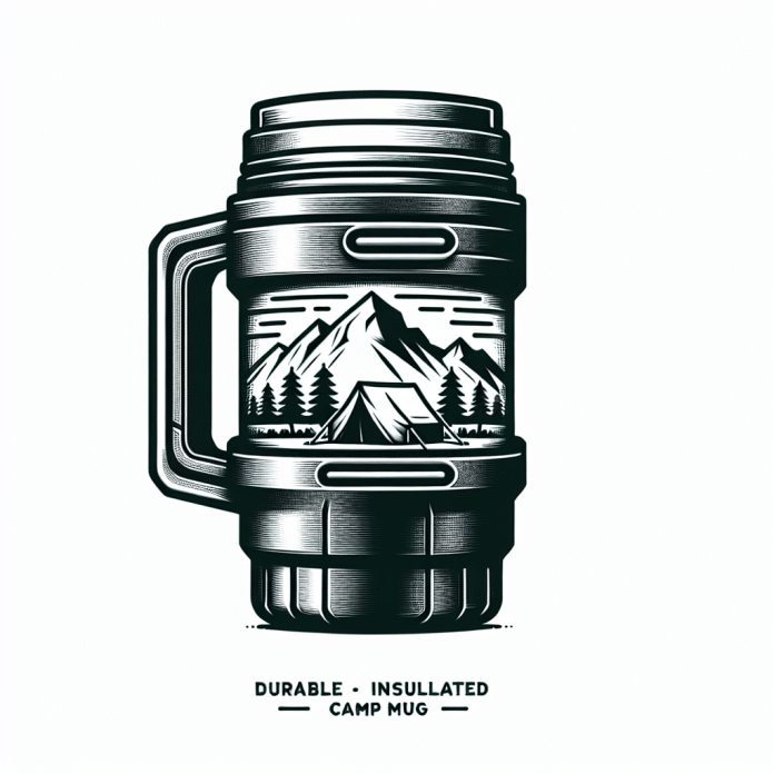 insulated camp mug enjoy hot or cold drinks in a durable insulated mug 2