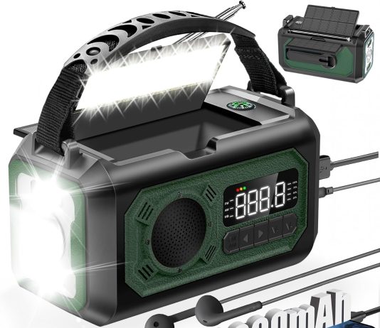 UYEIKMLOP Emergency Weather Radio Review 12000mah emergency weather radio review