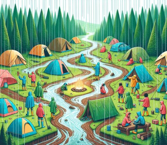 camping in the rain making the best of wet weather 4