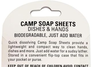 coleman camp soap sheets dispenser review