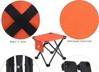 comparing 8 camping outdoor products stools lanterns sinks showers and more