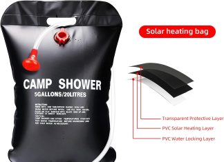 comparing 8 camping shower bags features performance and value