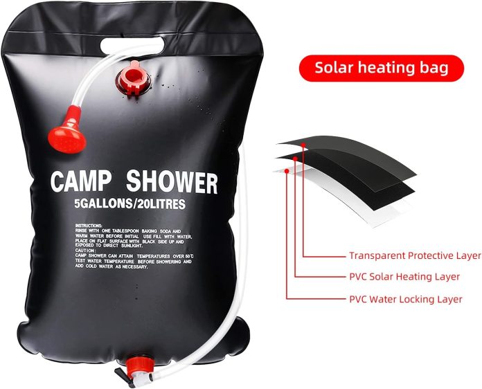 comparing 8 camping shower bags features performance and value