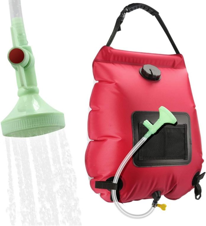 comparing 8 portable camping showers solar electric and more