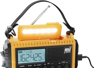 emergency radio raynic 5000 weather radio solar hand crank amfmswnoaa weather alert portable radio review