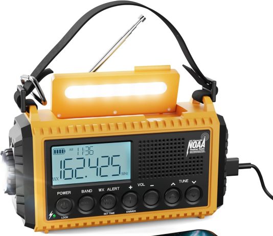 Emergency Radio Raynic 5000 Weather Radio Solar Hand Crank AM/FM/SW/NOAA Weather Alert Portable Radio Review emergency radio raynic 5000 weather radio solar hand crank amfmswnoaa weather alert portable radio review