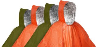 fospower emergency rain poncho review