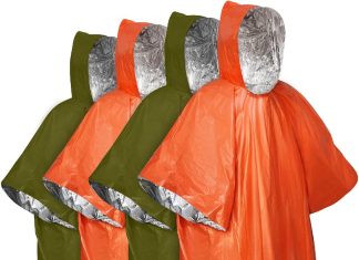 fospower emergency rain poncho review