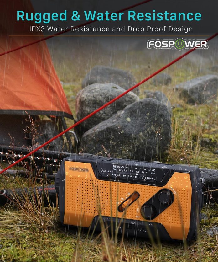 fospower emergency weather radio a1 review
