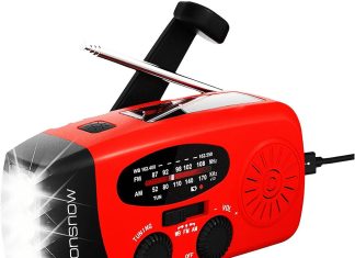 ironsnow solar emergency hand crank weather radio review
