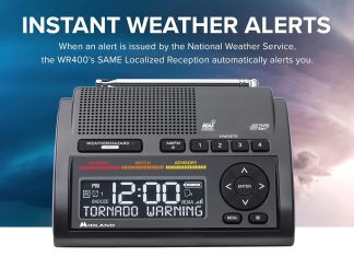 midland wr400 weather radio deluxe review