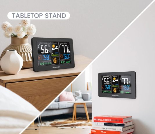 newentor weather station wireless indoor outdoor thermometer review